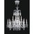 Collection Ballerina Chandelier in Metal and Crystal by Jago For Sale - Image 4 of 16