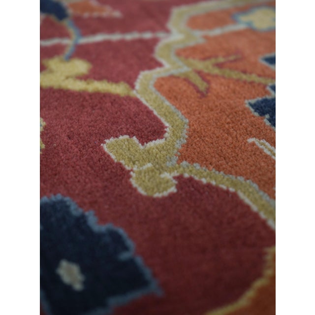 Textile Obeetee Colonial Williamsburg Approx. 8x11 Vase Pattern Oriental Rug For Sale - Image 7 of 11