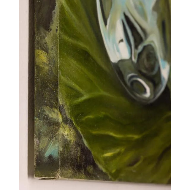 Early 21st Century Gabriella Giardi, Marbles Series: Glass Ball, 2017, Oil on Canvas For Sale - Image 5 of 11