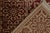 Textile Rug & Kilim’s European Style Rug With Maroon & Gold Floral Pattern For Sale - Image 7 of 7