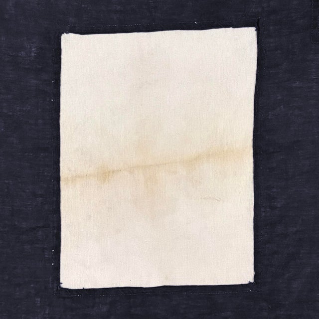Rustic Reconstructed Vintage Cotton Nautical Signal Flag For Sale - Image 3 of 4