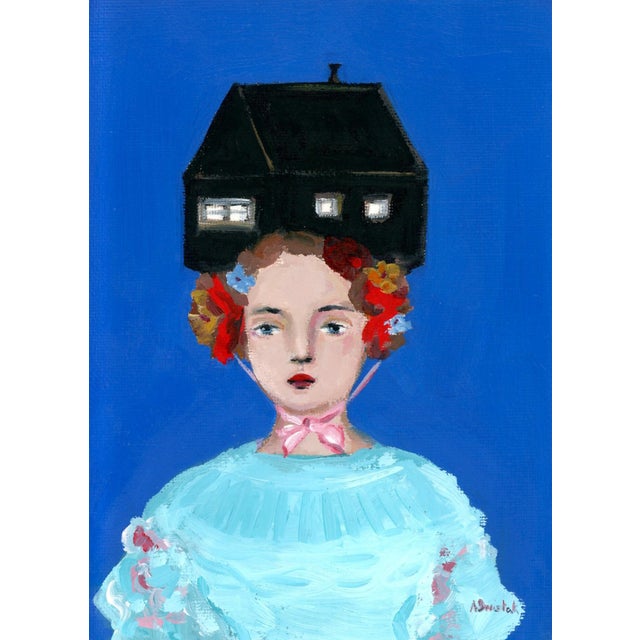 "House Hat" is an established subject. It is full of symbolism and has great meaning for the artist. Medium: Oil on Canvas...