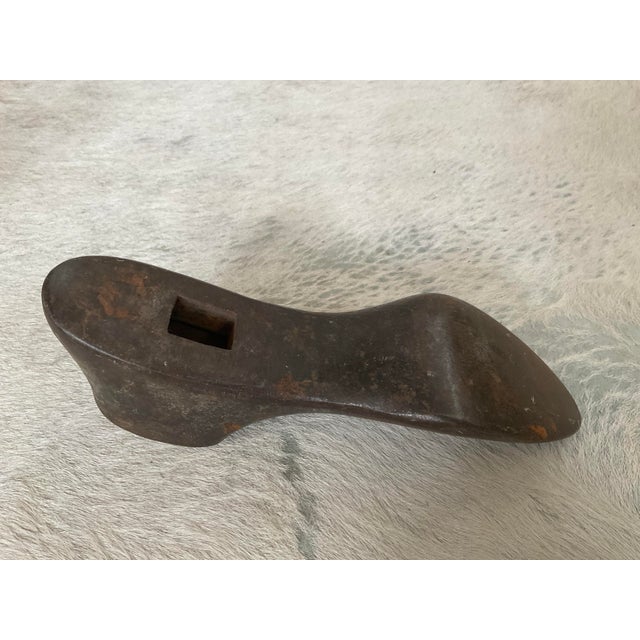 Early 20th Century Cast Iron Cobbler's Shoe Molds Set of 3 For Sale - Image 11 of 17