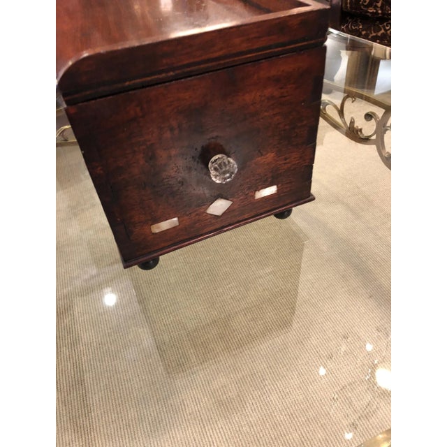 19th Century Traditional Mahogany Sailormade Box For Sale In Philadelphia - Image 6 of 10