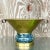 Vintage Boho Hand Painted Brass Centerpiece Bowl For Sale - Image 4 of 7