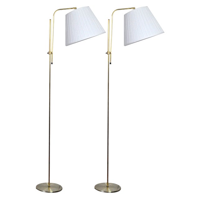 Floor Lamps by Sven Mejlstrøm for Mejlstrøm Belysning, 1960s, Set of 2 For Sale