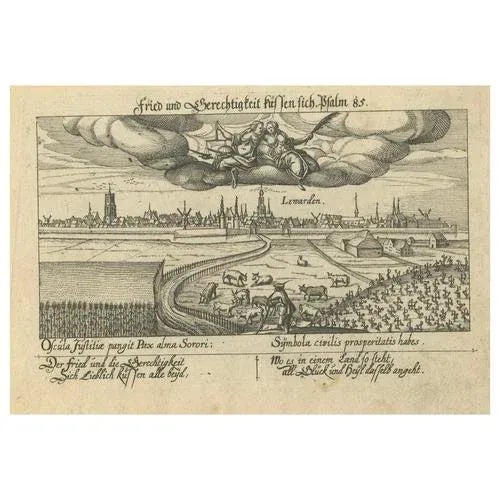 Leeuwarden, 1625, Paper For Sale - Image 10 of 10