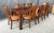 This 9-piece Lane Furniture dining set features a warm wood finish, clean transitional lines, and a spacious rectangular...