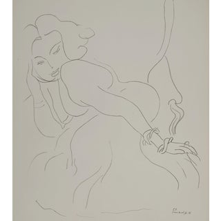 Henri Matisse, Femme à la pose alanguie, Lithograph For Sale