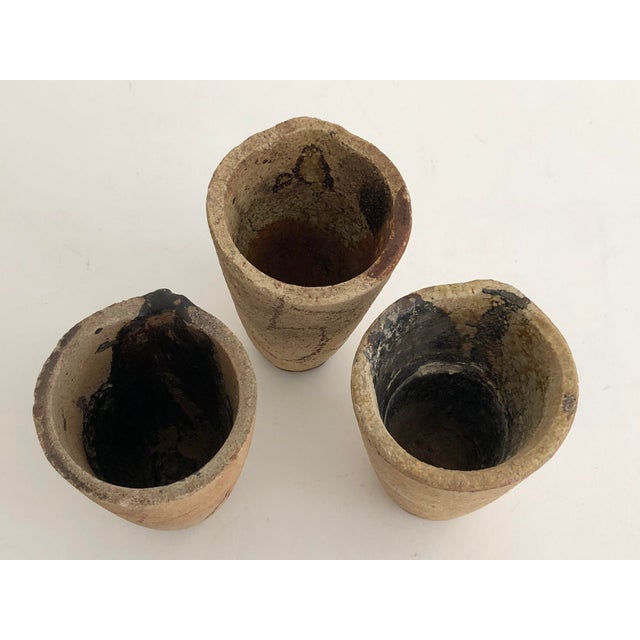 Antique English Battersea Gold Mining Crucibles Set of 3 Chairish