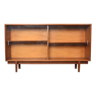 Low Beaver + Tapley Narrow Multi - Width Bookcase in Teak For Sale