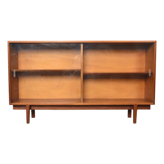 Low Beaver + Tapley Narrow Multi - Width Bookcase in Teak For Sale