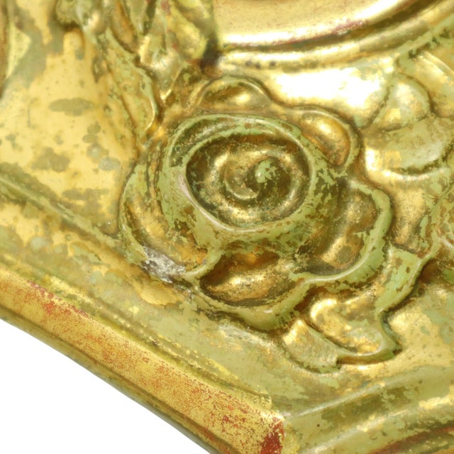 Large Swedish Rococo Style Gold Leaf-Gilded Mirror For Sale - Image 15 of 18