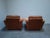 Mid-Century Modern Czech Lounge Armchairs with Rolling Casters, 1970, Set of 2 For Sale - Image 15 of 18