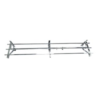 Large Art Deco Bauhaus Coat Rack in Chrome, 1930s For Sale