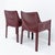 Red Cab 413 Chairs by Mario Bellini for Cassina, 1990s, Set of 2 For Sale - Image 8 of 14