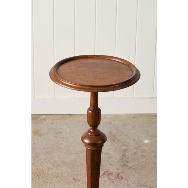 1930s English Oak Cocktail Table | Plant Stand With Unusual Base (C. 1930) For Sale - Image 5 of 6