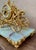 Gold Early 20th Century Carriage Clock With Deer And Candlesticks In Gilt Bronze For Sale - Image 8 of 13