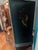 Vintage Chinese Chinoiserie Black Lacquer Armoire Cabinet For Sale - Image 13 of 14