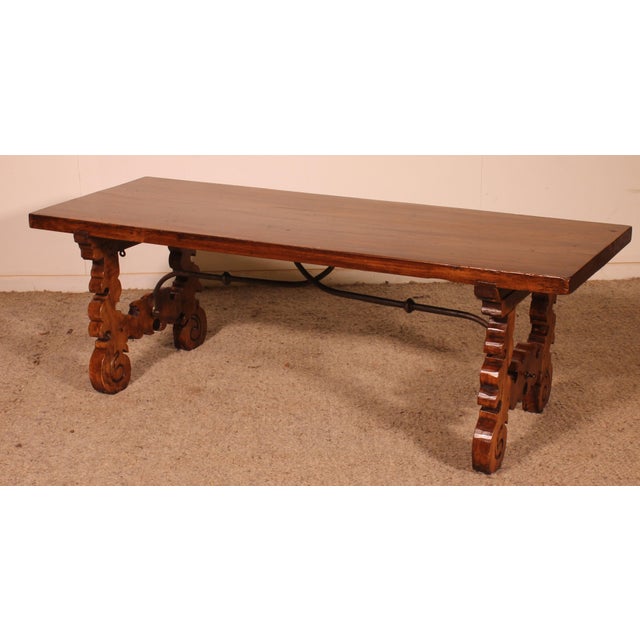 17th Century Spanish Walnut Coffee Table For Sale - Image 11 of 11