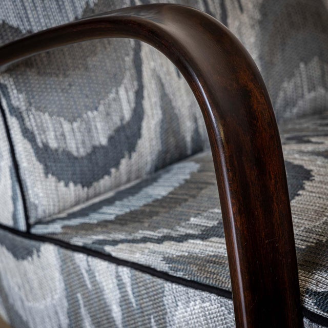 Pair of H-269 Lounge Chairs by Jindřich Halabala, Czech Republic 1930s For Sale - Image 18 of 18