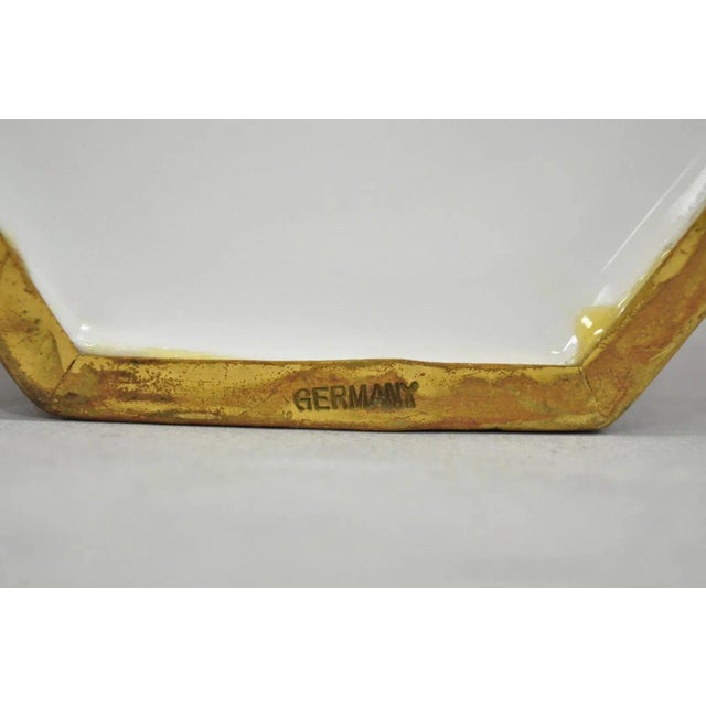 Antique Chinoiserie Pink French Porcelain German Ormulu Bird Painted Vase For Sale - Image 9 of 11