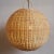 Raw Rattan Contemporary Coastal Globe Pendant Light Large For Sale - Image 4 of 10