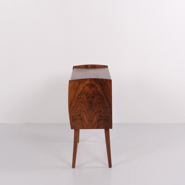 Rosewood Chest of Drawers with 3 Drawers Danish Design from the 1960s For Sale - Image 3 of 13