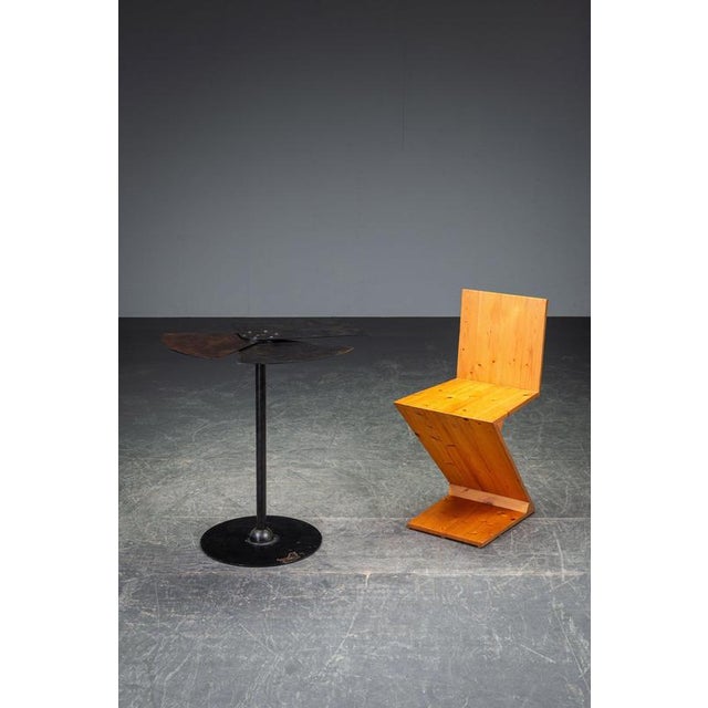 Stone Art Deco Side Table by Pierre Chareau For Sale - Image 7 of 17