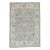 Oriental 21st Century Hand Knotted Soft Oslo Gray Turkish Oushak Rug 6'5" X 8'10" For Sale
