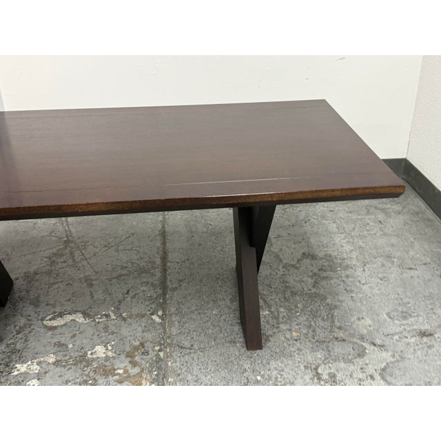 Promemoria Promemoria Buggata Dining Table in Ancient Oak For Sale - Image 4 of 12