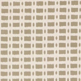 Sample - Schumacher X Veere Grenney Townline Road Fabric in Brown For Sale