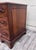 Davis Cabinet Company VTG Davis Cabinet Co Lillian Russell Style Black Walnut Executive Writing Desk For Sale - Image 4 of 13