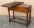Mid 20th Century Summer Side Folding Oak Table with Square Top, 1940s For Sale - Image 5 of 18