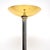Mid-Century Modern Vintage French Floor Lamp attributed to Le Dauphin, 1970s For Sale - Image 3 of 8