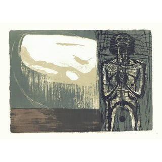 1968 "Moby Dick" Lithograph by Benton Spruance "The Town-Ho" (Ship) For Sale