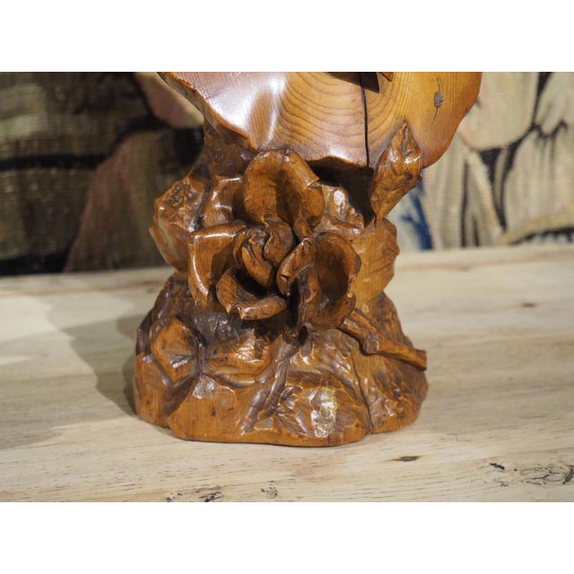 More information coming soon… Hand-carved circa 1900, this pair of French busts has a rich, light brown patina, typical of...