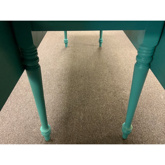 Wood 20th Century Harvest Table For Sale - Image 7 of 10