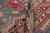 Textile Southwestern Super Kazak Green/Red Wool Rug - 4'2'' X 5'11'' For Sale - Image 7 of 10