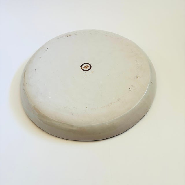 Ceramic Dansk Large 13" Serving Platter For Sale - Image 7 of 8