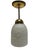 Vintage Glass Pendant Lamp, Poland, 1960s For Sale - Image 3 of 7