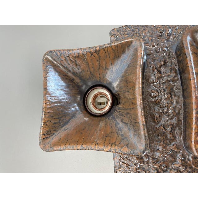 Vintage German Pop Art Fat Lava Wall Light from Traudl Brunnquell, 1960s For Sale - Image 16 of 18