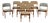 Mid to Late 20th Century Scandinavian Modern Dining Chairs Teak Model 49 by Erik Buch for o.d. Mobler Under Domus Danica Set of 8 For Sale