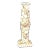 Shell Decorated Pedestal Candlestick For Sale