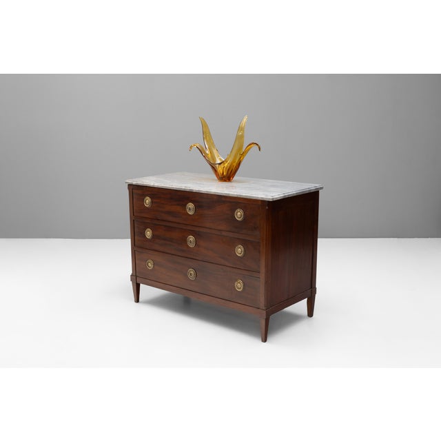 Antique Mahogany Commode, 1850 For Sale - Image 4 of 10