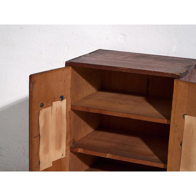 Brown Small Japanese Kodansu Cabinet For Sale - Image 8 of 11