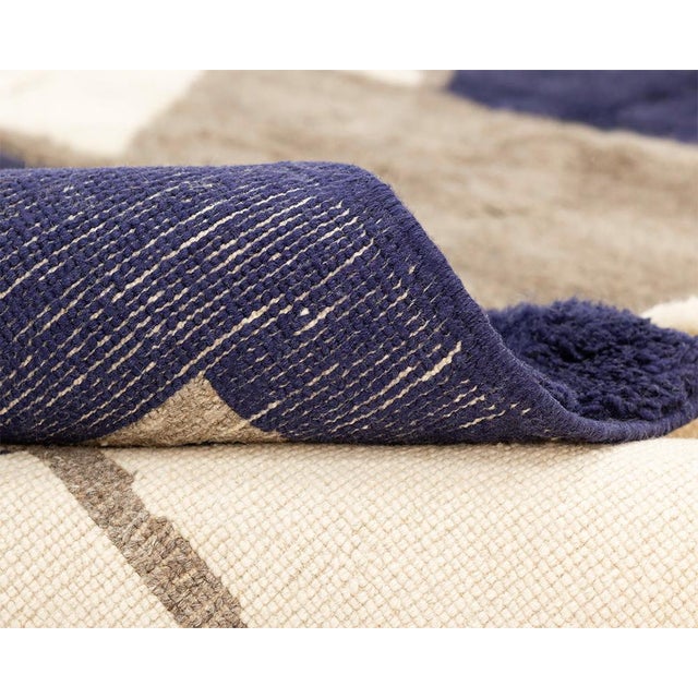 Hand-Knotted Wool Premium Rug by Azele Studio For Sale - Image 6 of 11