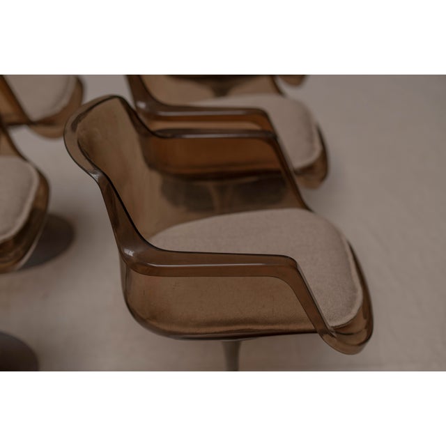 1970s Space Age Dining Chairs, France, 1970s, Set of 6 For Sale - Image 5 of 13