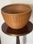 1960s Two Large Reed Wicker Handwoven Baskets / Lampshades For Sale - Image 4 of 5