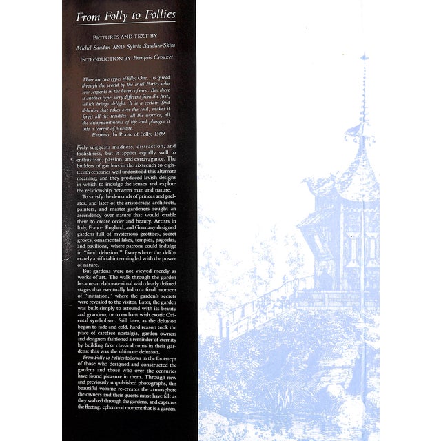 "From Folly to Follies: Discovering the World of Gardens" 1988 Saudan, Michel and Saudan-Skira, Sylvia For Sale - Image 4 of 10